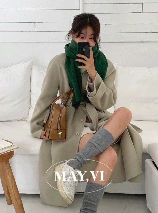 [Mayvi] Sando handmade 코트 (3 color), 울 90%