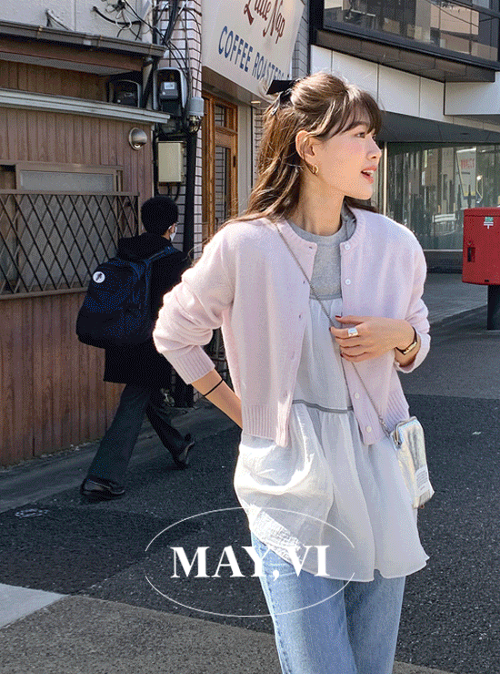 [Mayvi] Nanaring 가디건 (4 color), 캐시미어 10%, 엑스트라파인울 65%