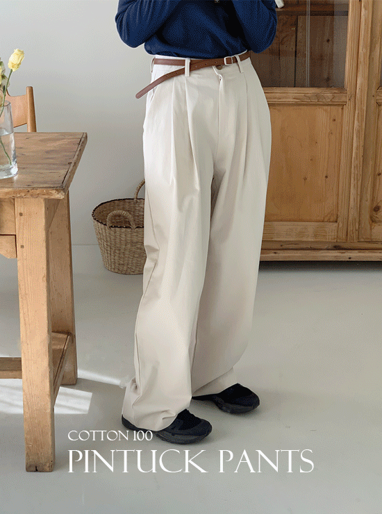 네이션 코튼 pants (2 color)
